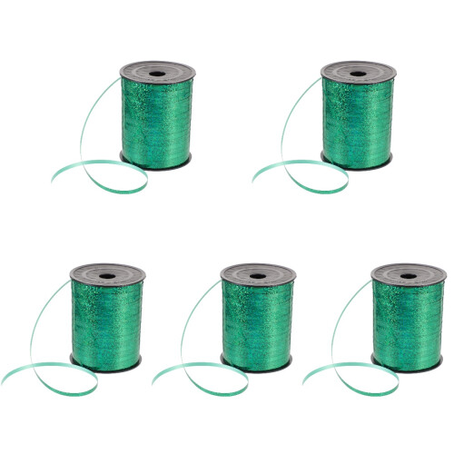 Green Plastic Party Packaging Ribbon Decorative Curling Ribbon 2