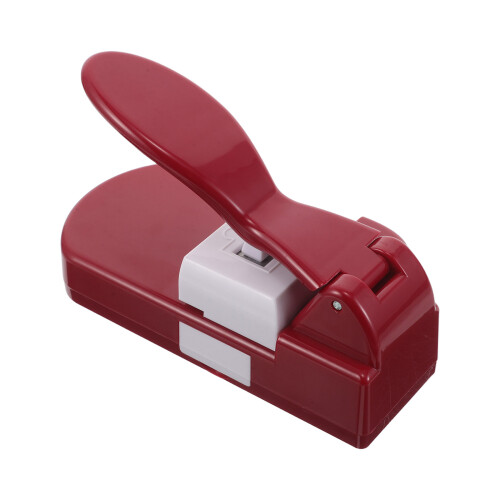 2Pcs Compact Red Puzzle Embossing Machine for Kids DIY Projects 1