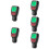 5Pcs Backlit Digital Paint Thickness Meter ABS Car Coating Gauge 11