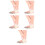 5Paires Chaussures De Danse Ballet Séquins Confortables Et Résistantes 5