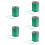 Green Plastic Party Packaging Ribbon Decorative Curling Ribbon 9