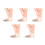 5Paires Chaussures De Danse Ballet Séquins Confortables Et Résistantes 7
