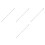 4Pcs Lightweight Silver Foosball Table Poles Replacement Iron Durable 6