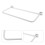3Pièces Étagère Chaussures Aluminium Pliable Compacte Pour Appartement 10