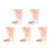 5Paires Chaussures De Danse Ballet Séquins Confortables Et Résistantes 9