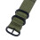 1pcs Watch Band For Men's 20mm Width 2mm Thickness In Black 3