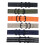 1pcs Watch Band For Men's 20mm Width 2mm Thickness In Black 7