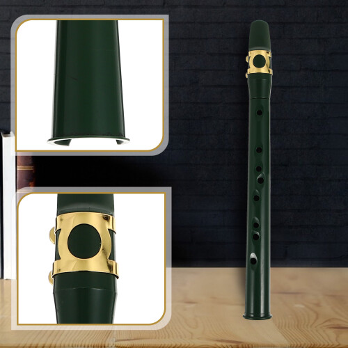1Set Green ABS Mini Saxophone Durable Pocket Sax for Beginner Practice 2