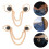 Pants Knopen Broek Taille Oval 2 Stuks 10