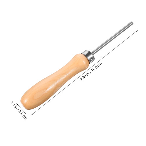 Wood Wire Pulling Tool Beige Compact For Tennis Racket 1pack 2