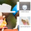 20Pcs Lightweight Mini Cowboy Hats Plastic Small Hat for Doll Decor 7
