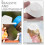 20Pcs Lightweight Mini Cowboy Hats Plastic Small Hat for Doll Decor 8