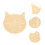 3Pcs Beige Cat Feeding Pad Claw-Resistant Litter Mat for Pets 8