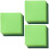 54Pcs Green Polyester Felt Sheets for Children DIY Craft Handmade Work 7