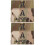 4 Pcs Blood Type Patch Nylon Badge Ir Reflective 6
