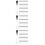300Pcs Replacement Nail Polish Brush Kit Soft Plastic Bristles Black 9