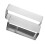 2Pcs Stainless Steel Mousse Ring Cake Cutter Silver Baking Mold Set 10
