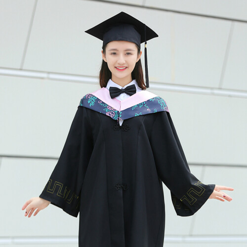4 Pcs Adjustable Graduation Dress Child 2