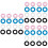 48Pairs Lightweight Silicone Glasses Frame Holders Assorted 6