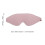 1Pc High Quality Pink Sleep Rest Patch Lightweight Eye Mask 2