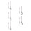 10Pcs Stainless Steel Snail Tong and Fork for 8