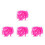 96Pcs Pink Durable Silicone Replacement Pads for Eyelash Curler Set 7