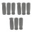 9Pcs Replacement Cane Grip Soft Sponge Non-Slip Grey Hand Cushion 4