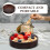 Rustic Brown Wood Serving Bowl Multipurpose Kitchen Fruit Bowl 8