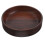 Rustic Brown Wood Serving Bowl Multipurpose Kitchen Fruit Bowl 9