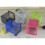 6Stk Robuster Metall Pen Container Blau Ideal Für Stifte 11