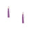 2Pièces Pompons Violet Charm Métal Pour Accessoires 8
