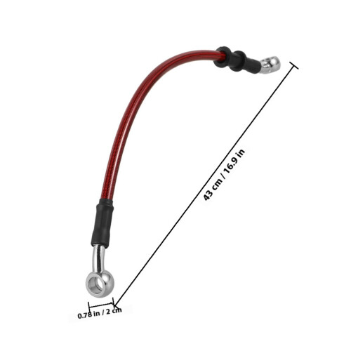 Durite Flexible Acier Chromé Fiable Multi-Couleurs 1