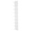 4Pcs Plastic Baseball Cap Holder Wall Mount Hat Organizer White 2