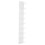4Pcs Plastic Baseball Cap Holder Wall Mount Hat Organizer White 3