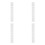 4Pcs Plastic Baseball Cap Holder Wall Mount Hat Organizer White 5