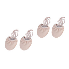 2Paires De Ballet Beige Elastique Pour Danse Yoga