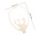 Beige Acrylic Decorative Wall Mirror Kids Nursery Boho Style 2