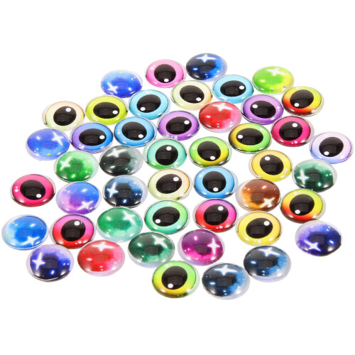 400Pcs Artificial Crystal Doll Eyes for DIY Craft Projects 1