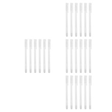24Pcs White Plastic Glue Pens Quick Drying No Residue for DIY Projects