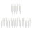 40Pcs Black Pe Diffuser Sticks with Flower for Home Fragrance Aroma 4