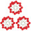 Worgeous  3 Count Tree Artificial Cherry Simulation Fruit Child 1
