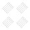 24Pcs White Plastic Glue Pens Quick Drying No Residue for DIY Projects 5