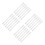24Pcs White Plastic Glue Pens Quick Drying No Residue for DIY Projects 6