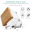 Clear Wooden Acrylic Display Box for Figurines Model Protection 7