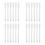 24Pcs White Plastic Glue Pens Quick Drying No Residue for DIY Projects 8