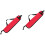 2Pcs Red Drumstick Storage Bag Oxford Material Drum Stick Carry Case 1