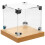 Clear Wooden Acrylic Display Box for Figurines Model Protection 9