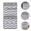 Hanging Storage Bag Multi Color 1pcs 23.58x9.82x2.36in 10