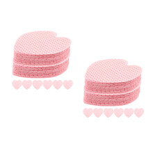 Pink Cotton Nail Wipes Lint Free Nail Polish Remover Pads