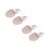 2Paires De Ballet Beige Elastique Pour Danse Yoga 6